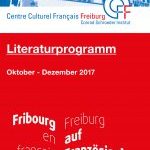 Zum Buchmessen-Schwerpunkt Frankreich gestaltet das Centre Culturel Français von Oktober bis Dezember ein Literaturprogramm mit Lesungen, Gesprächen und Musik.