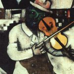 „Der Geiger auf dem Dach – Literarische Erkundungen zu Marc Chagalls Schtetl-Bildern“. Vortrag und Lesung am 29. November in der Stadtbibliothek.